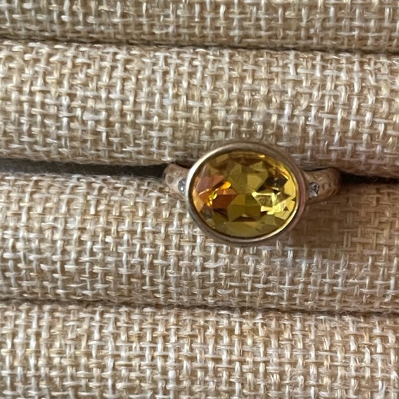 Park Lane Pier Ring in Yellow-Size 8-NWOT! Retired Piece! - Picture 4 of 12